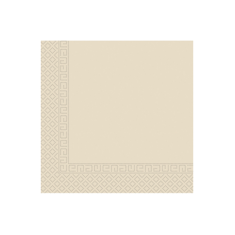 Servilletas Beige 33x33 Cm De Party