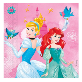 Servilletas Princesas 33x33 Cm 20 Uds De Disney