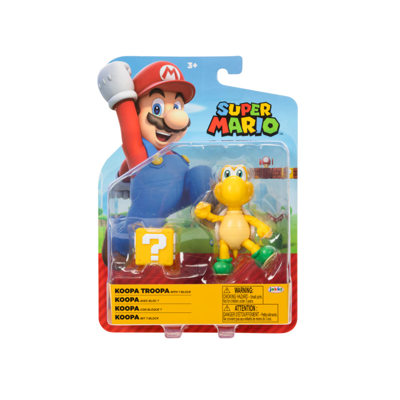 Figuras Articuladas Super Mario 10 Cms Surtido