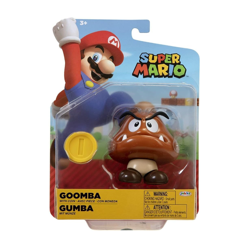 Figuras Articuladas Super Mario 10 Cms Surtido