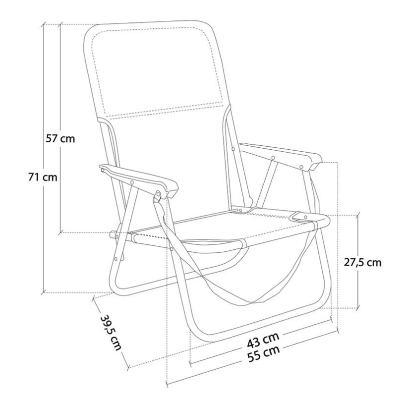 Silla Playa Junior con Mochila