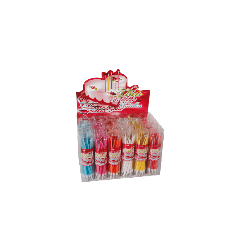 Velas De Cumpleaños Con Sostenedor