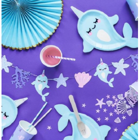 Platos Papel Narval 6 Ud De Fiesta Y Cumpleaños 2