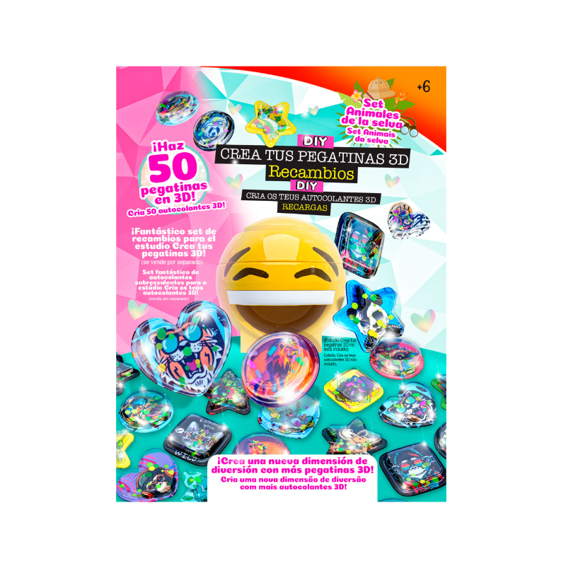 Crea Tus Pegatinas 3D Recambios De Bizak