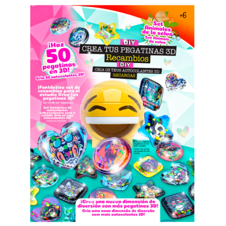 Crea Tus Pegatinas 3D Recambios De Bizak