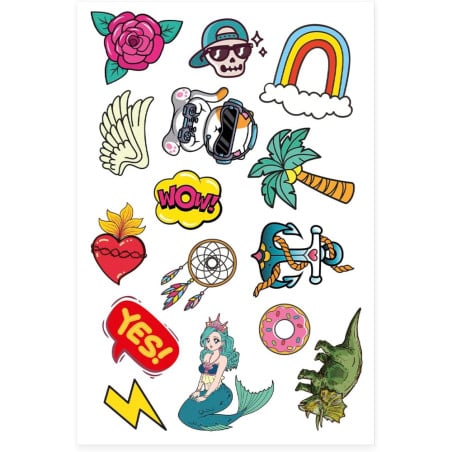 Laminas Tatuajes Temporales