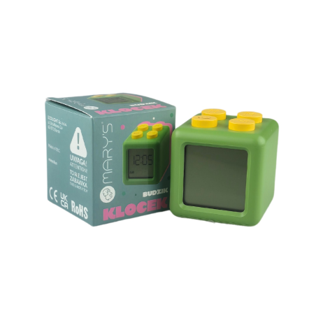 Mary`s Reloj Despertador Block Verde