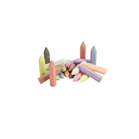 Pack 20 Tizas De Exterior Neón