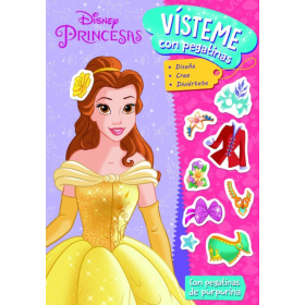 Princesas Vísteme Con Pegatinas De Disney