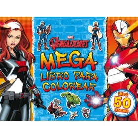 Los Vengadores Megalibro De Colorear