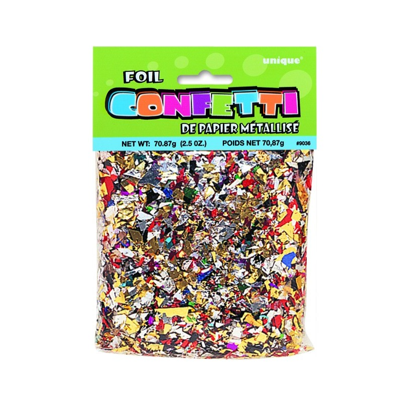 Confeti Metalizado De Cumpleaños Y Fiesta