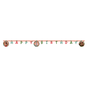 Guirnalda Happy Birthday Vaiana 2 De Fiesta y Cumpleaños