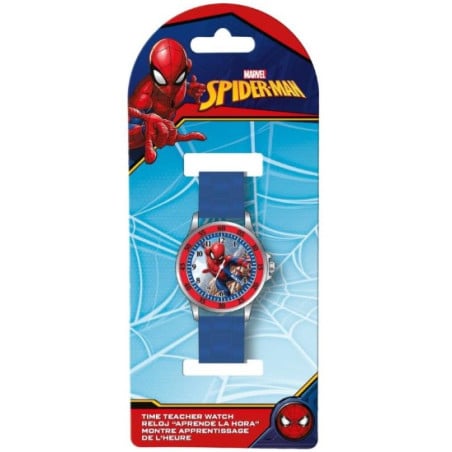 Reloj Analógico Spiderman Aprender La Hora