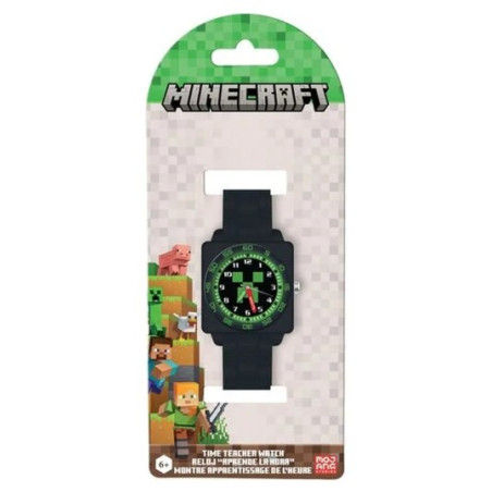 Reloj Analógico Minecraft Aprender La Hora