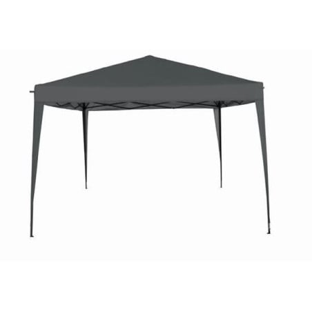 Cenador Jardín Antracita 3x3 m