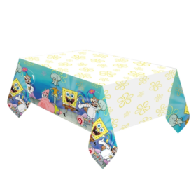 Mantel Papel Bob Esponja De Fiesta Y Cumpleaños
