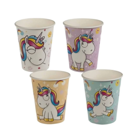 Vasos Fiesta Unicornio 250 Ml