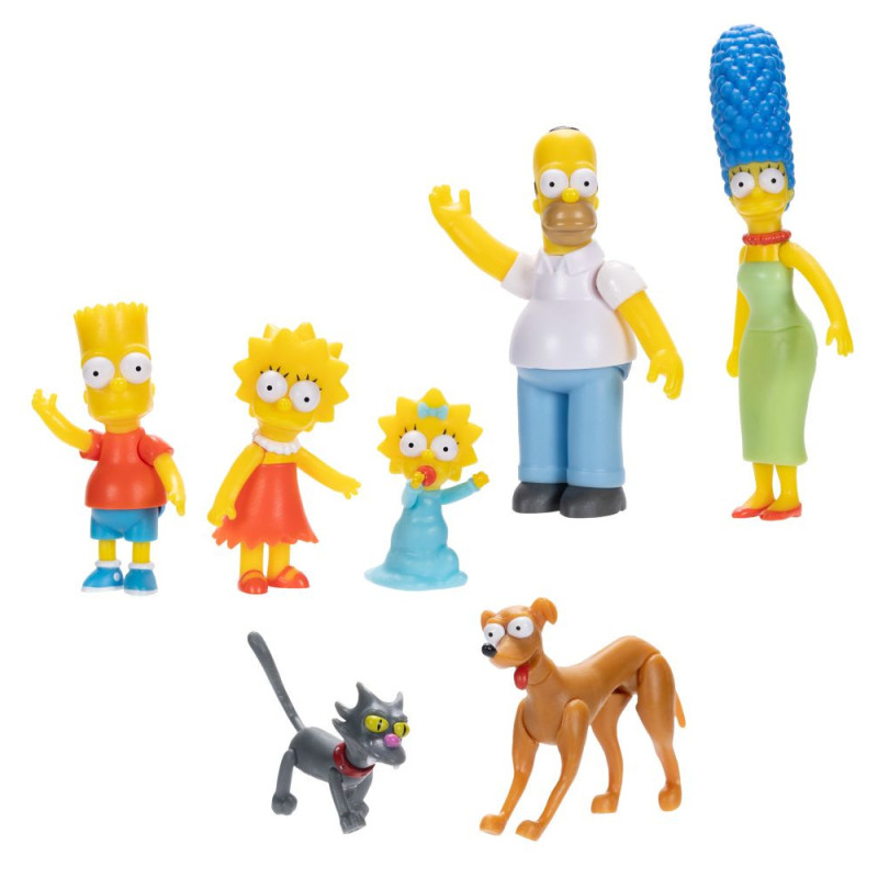 Los Simpsons Multipack 7 Figuras 6 Cm