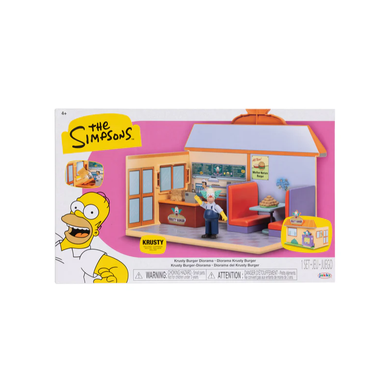 Los Simpson Playset Krusty Burger De Los Simpson