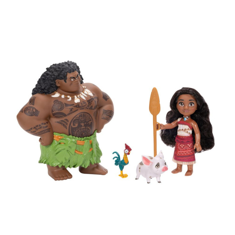Set Figuras Vaiana Y Maui Disney De Vaiana II