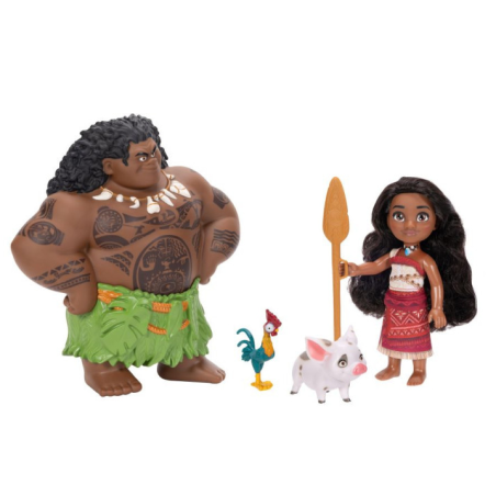 Set Figuras Vaiana Y Maui Disney De Vaiana II