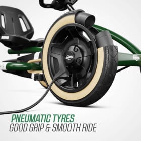 Coche de pedales BERG Buddy Retro Green  2