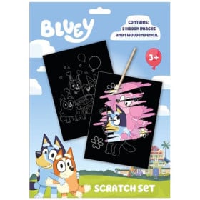 Set De Scratch Art Bluey