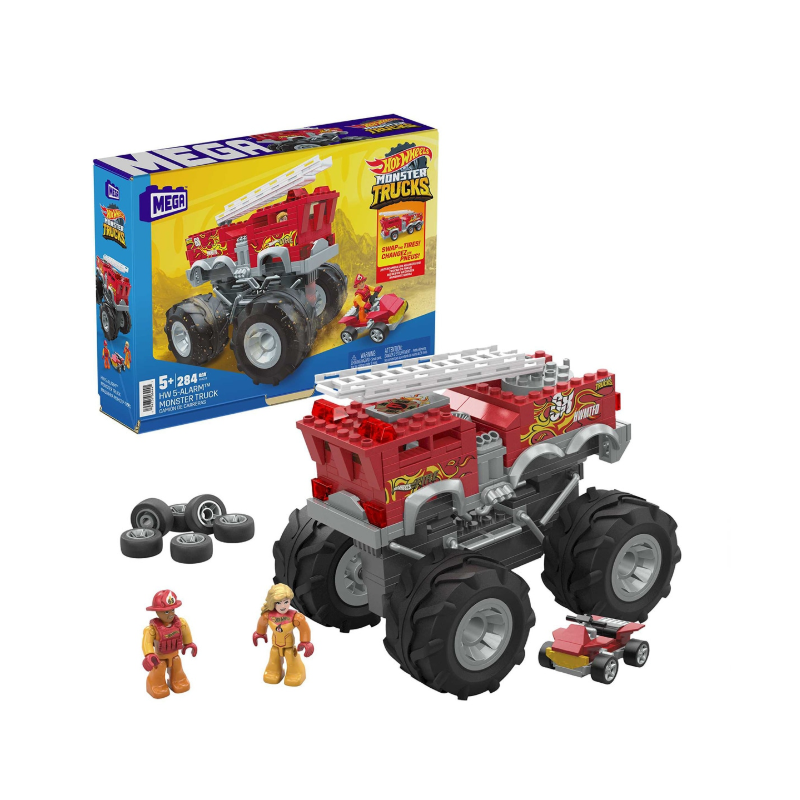 Hot Wheels Mega Camión De Bomberos De Hot Wheels