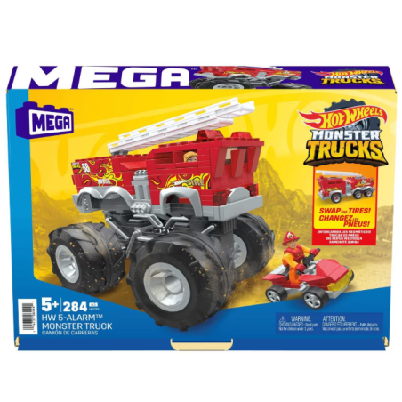 Hot Wheels Mega Camión De Bomberos