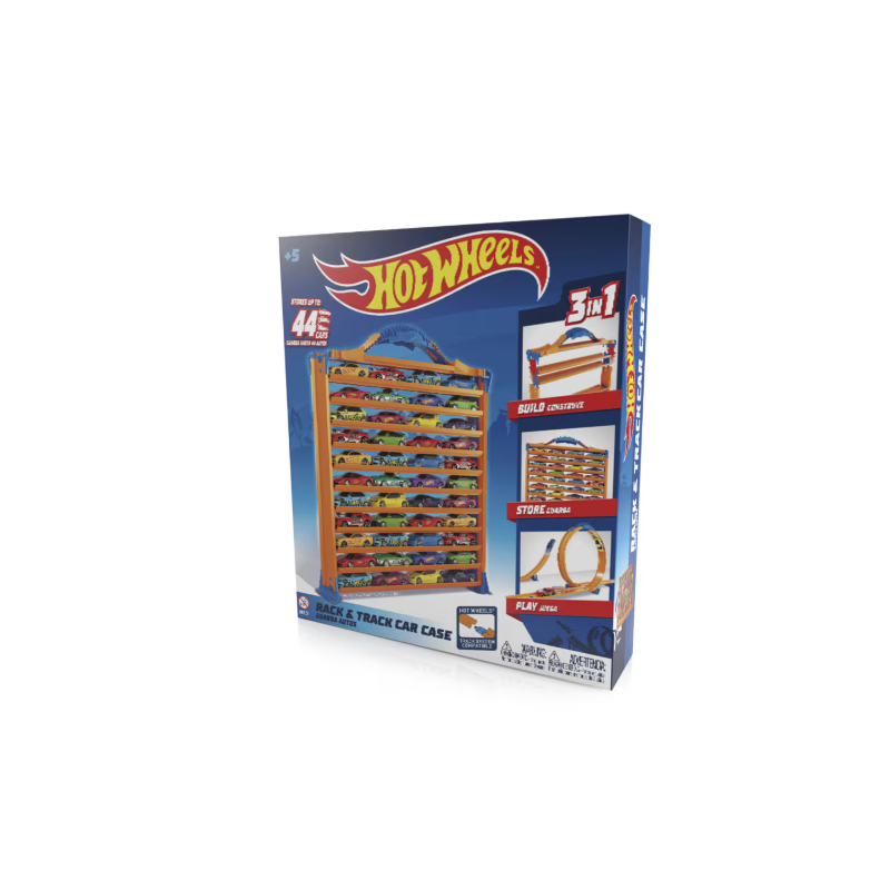 Maletín Portacoches Hot Wheels 3 En 1