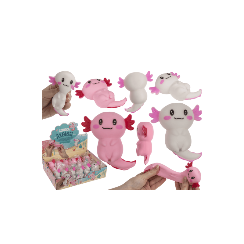 Ajolote Elástico Con Relleno De Arena Surtido