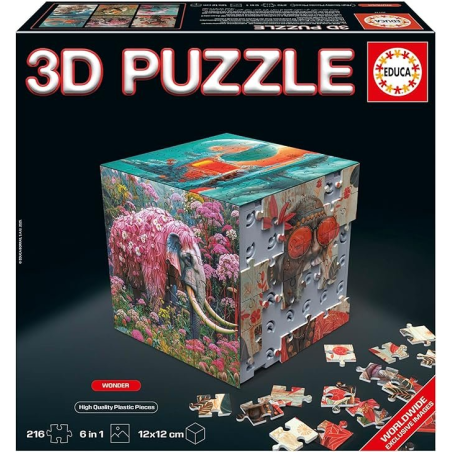 3D Puzzle Wonder