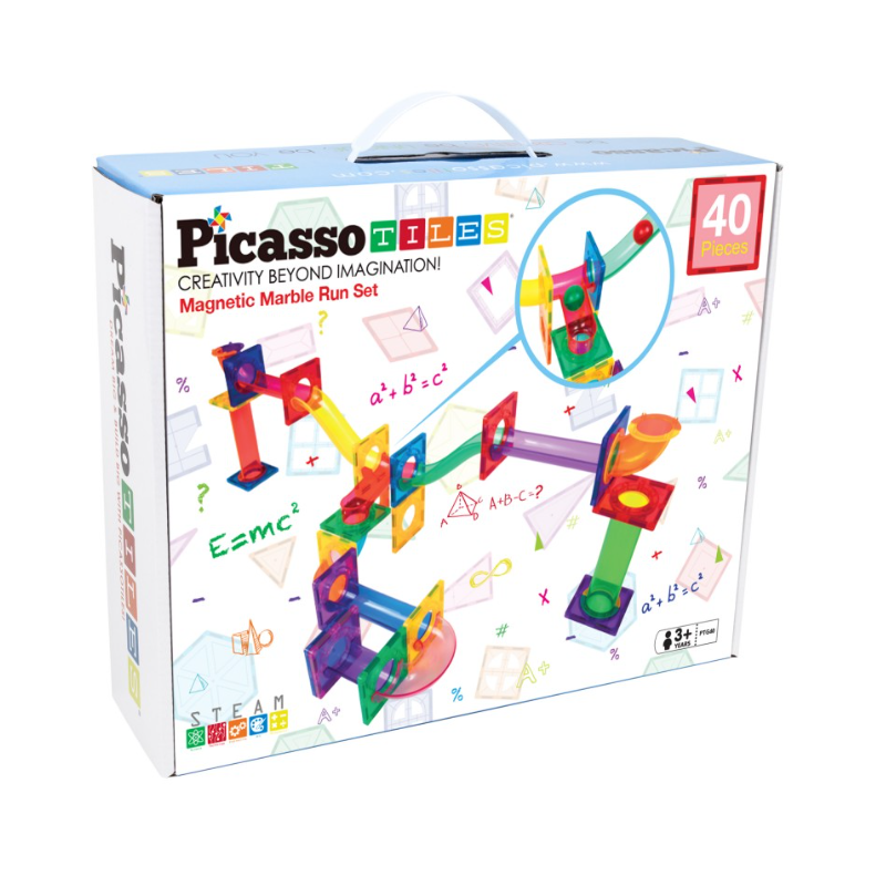 Picasso Tiles Pista De Carreras Magnetic