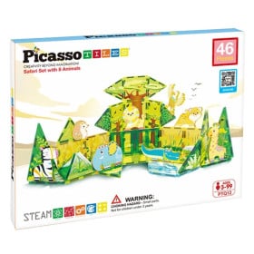 Picasso Tiles Bloques Magnéticos Safari