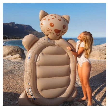 Colchoneta Hinchable Leopardo 180 Cm