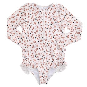 Bañador Volantes Leopardo 62/68 Cm