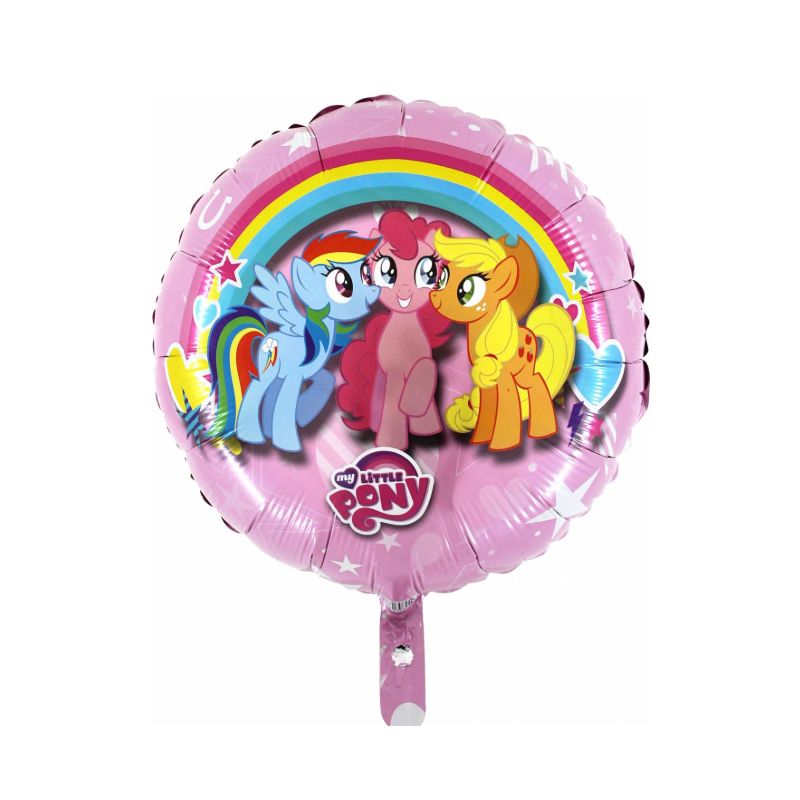 Globo Mi Pequeño Pony 35x35 Cm De Fiesta Y Cumpleaños