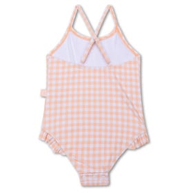 Bañador Vichy Naranja 98/104 Cm 2