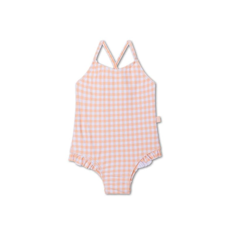 Bañador Vichy Naranja 98/104 Cm