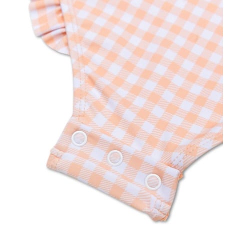 Bañador Vichy Naranja 98/104 Cm