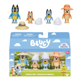 Pack 4 Figuras Bluey Surtido De Famosa 2