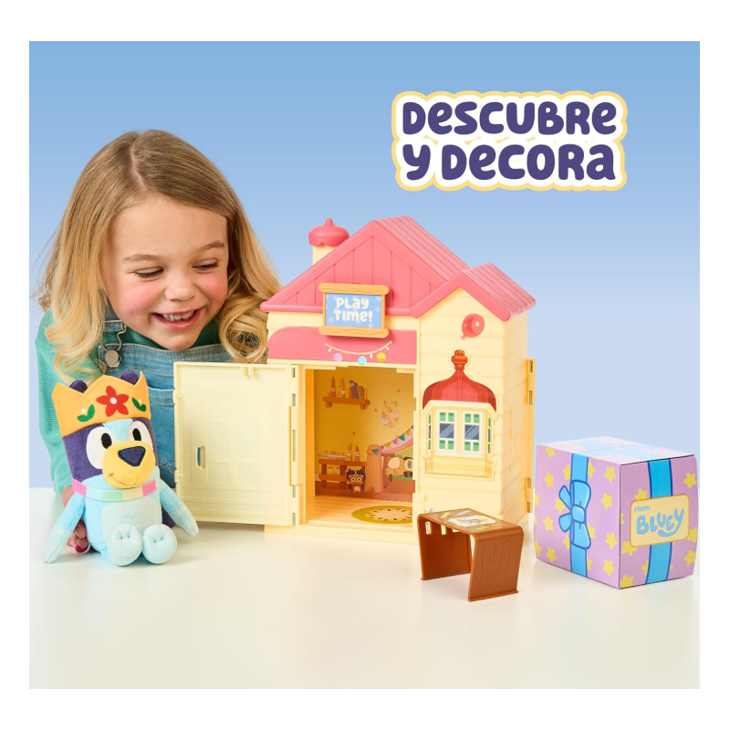 Bluey Playdate Peluche Sorpresa