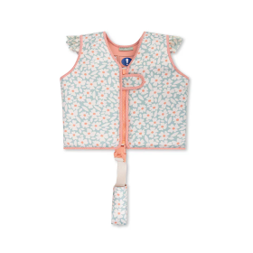 Chaleco De Flotación Verde Flores 2-3 años