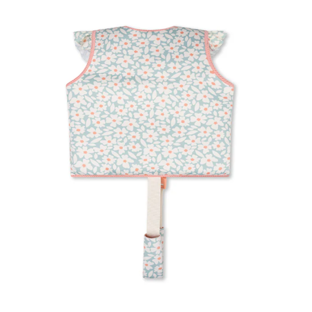 Chaleco De Flotación Verde Flores 2-3 años (15-18kg)