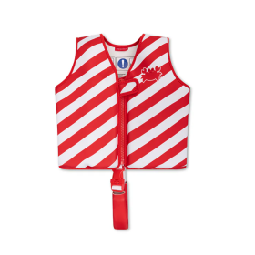 Chaleco de Flotación Cangrejo Rojo a Rayas 2-3 Años (15-18kg)