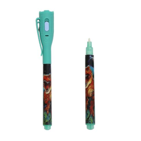 Dino World Bolígrafo Con Luz Led 2