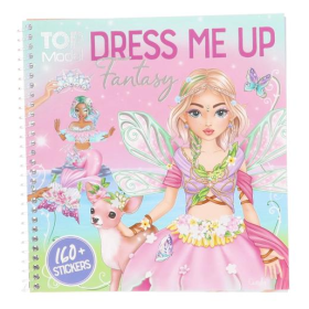 TopModel Cuaderno Con Calcomanias