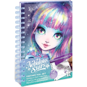 Libro Creativo Metalizado Nebulous Stars