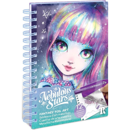 Libro Creativo Metalizado Nebulous stars