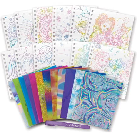 Libro Creativo Metalizado Nebulous Stars